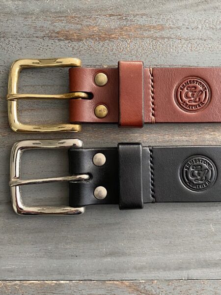 Chestnut and Black Tavy Belts